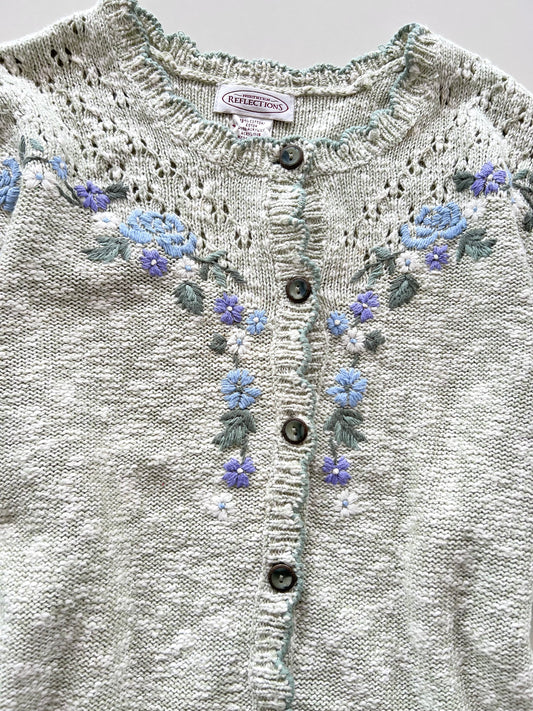 Reflections Embroidered Sweater-Bust 44