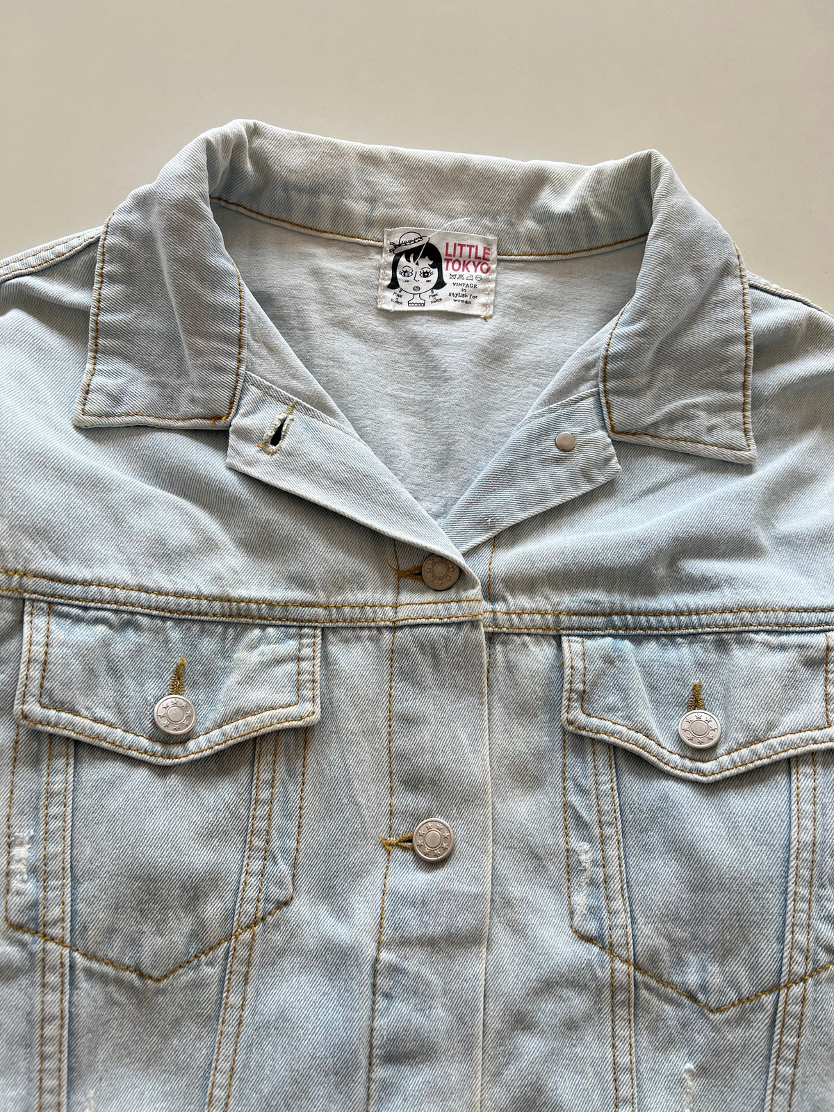 Little Tokyo Denim Jacket-Bust 42