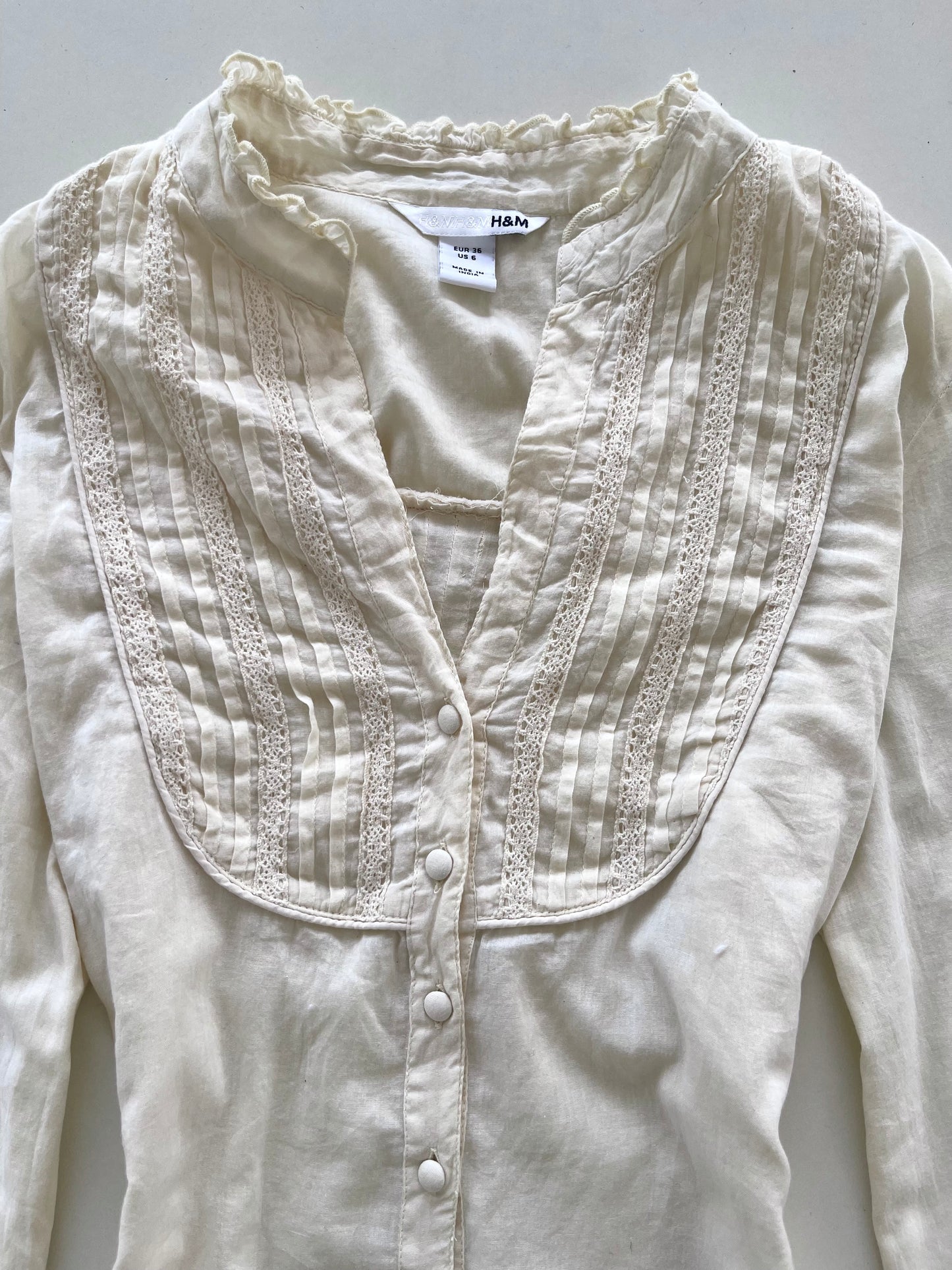 H&M 100%Cotton Top-Bust 38