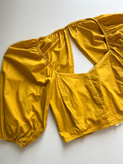 Puffy Sleeve Top-Bust 34 to 36