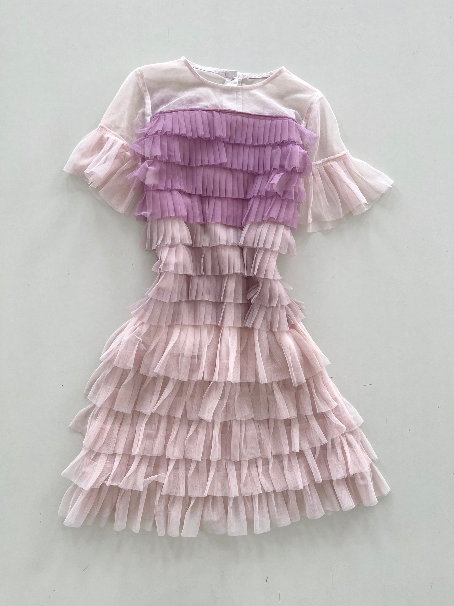 Y2k Ruffle Dress-Bust 32