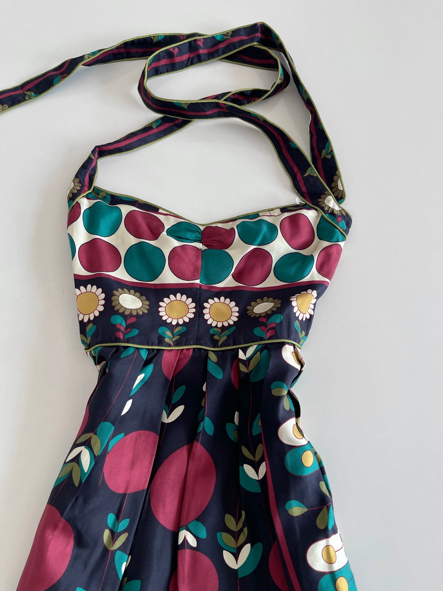 Nicole Miller Studio 100% Silk Dress-Bust 30