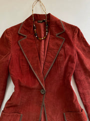 Corduroy Blazer-Bust 32