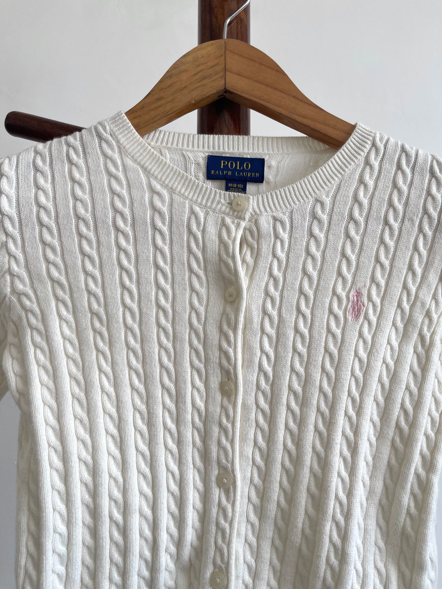 Ralph Lauren 100% Cotton Vintage Sweater-Bust 30