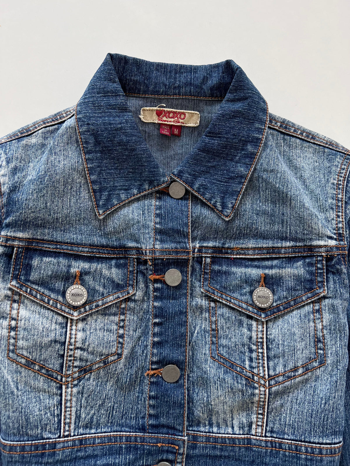 Xoxo Y2k Denim Jacket-Bust 36