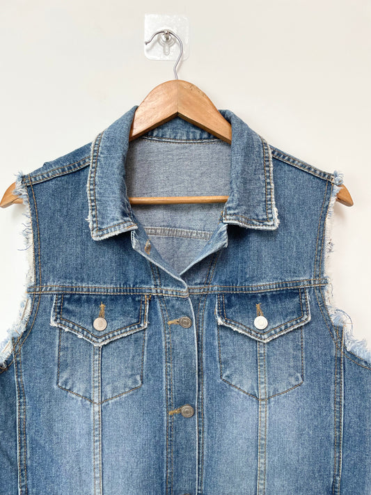 Denim Vest-Bust 42