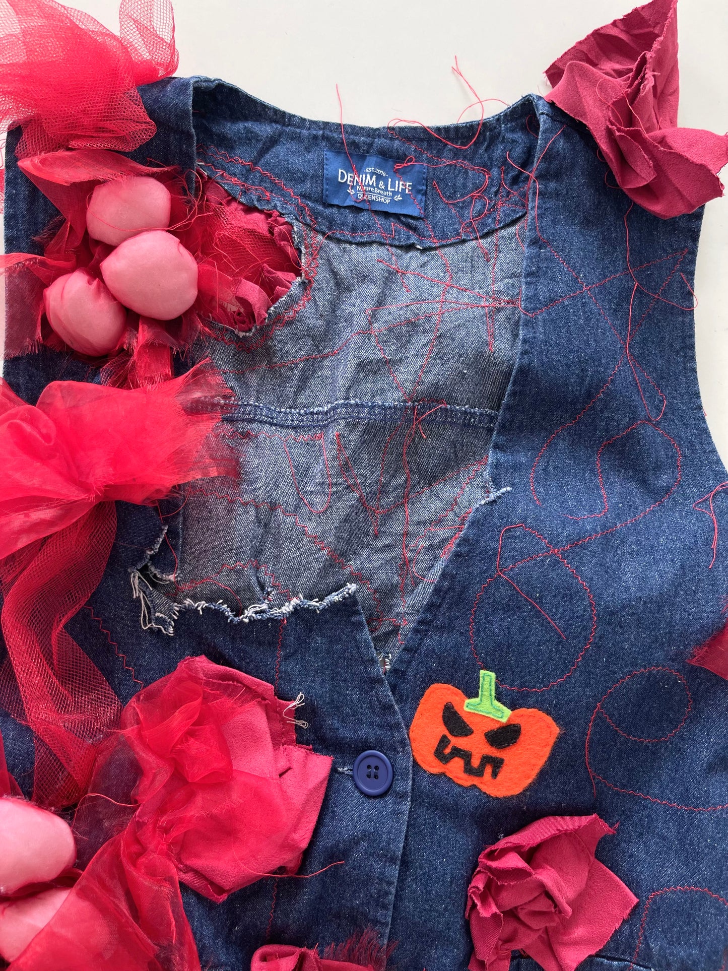 Nature Breath Denim Top-Bust 42