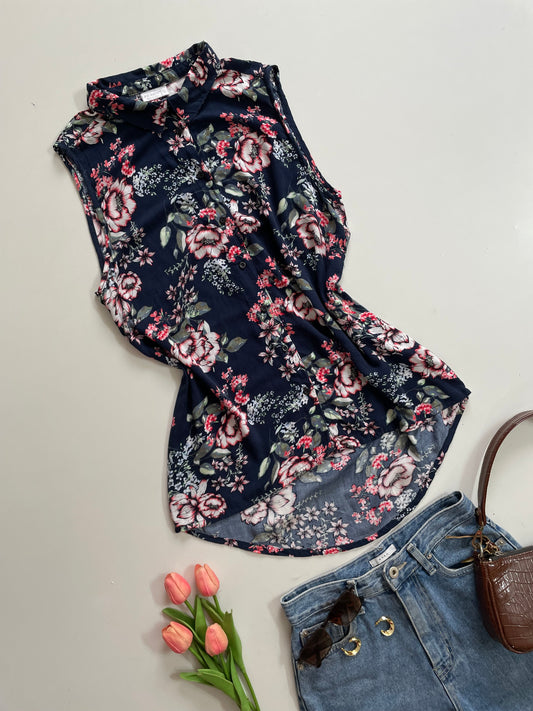 INFINITY FLORAL TOP - BUST 34 to 36