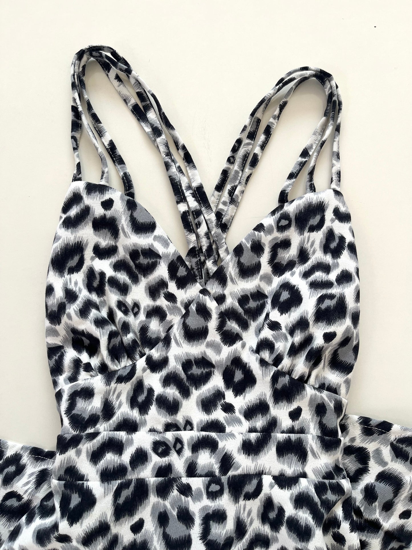 Animal Print Dress-Bust 32