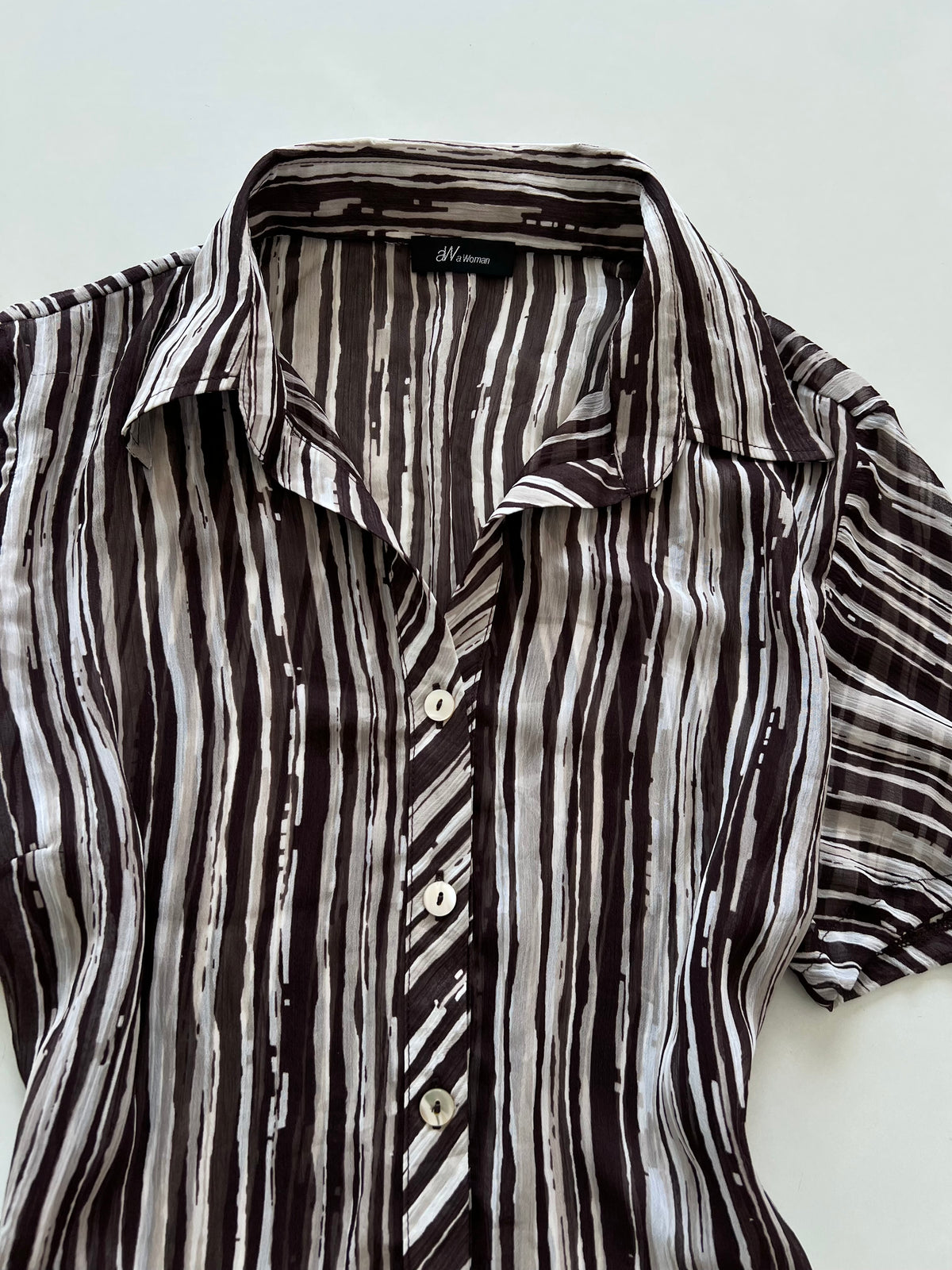 AW A Woman Sheer Shirt-Bust 42