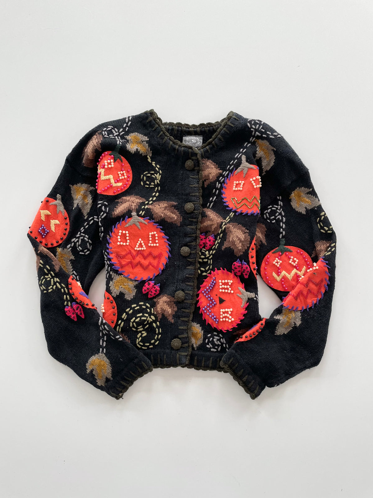 Designers Originals Embroidered Sweater-Bust 42