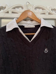 June Grey Chunky Sweater-Bust 36