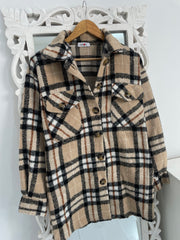 Super Thick Warm Shacket-Chest 38