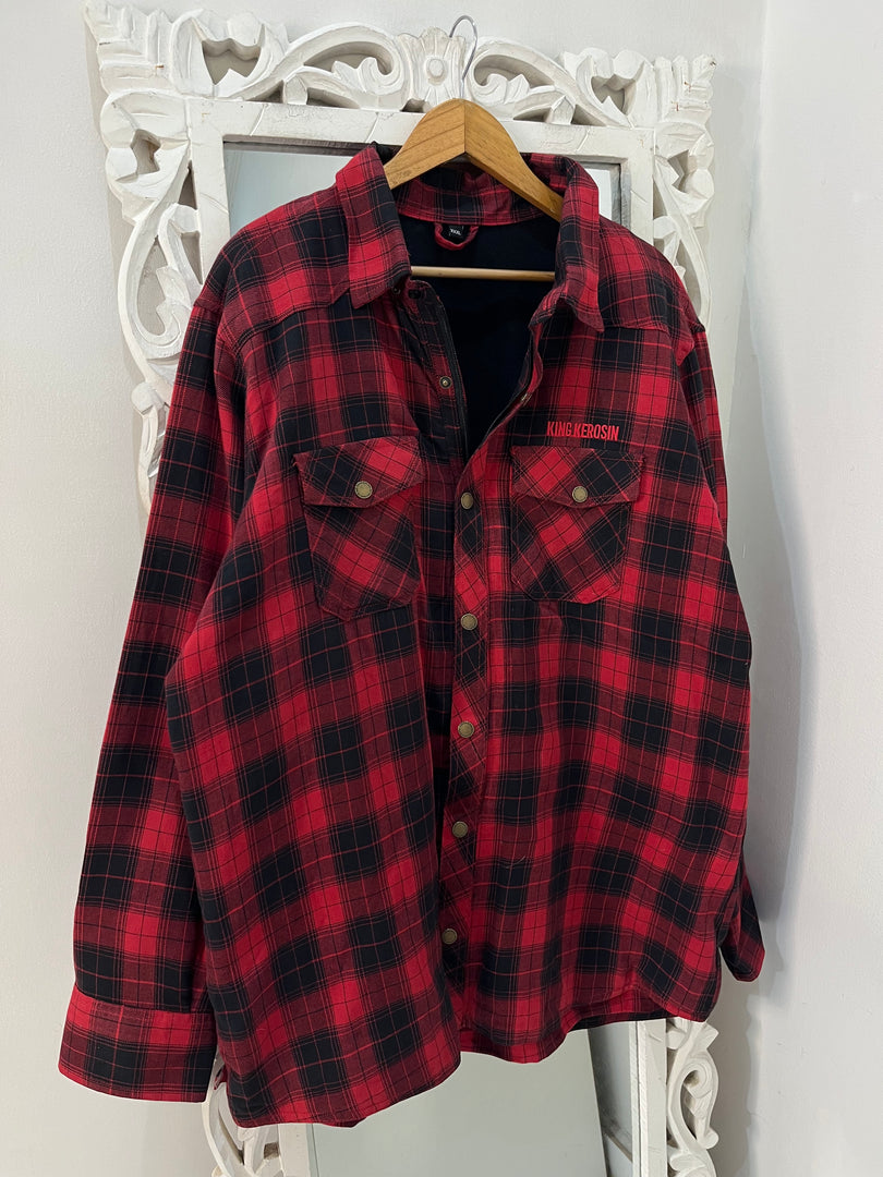 Super Thick Inner Fleece Shacket-Chest 52