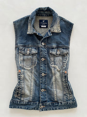 Vintage Denim Top-Bust 34