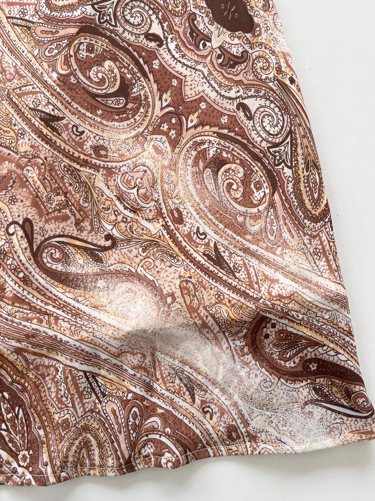 Vintage Paisley Skirt-Waist 28 to 32