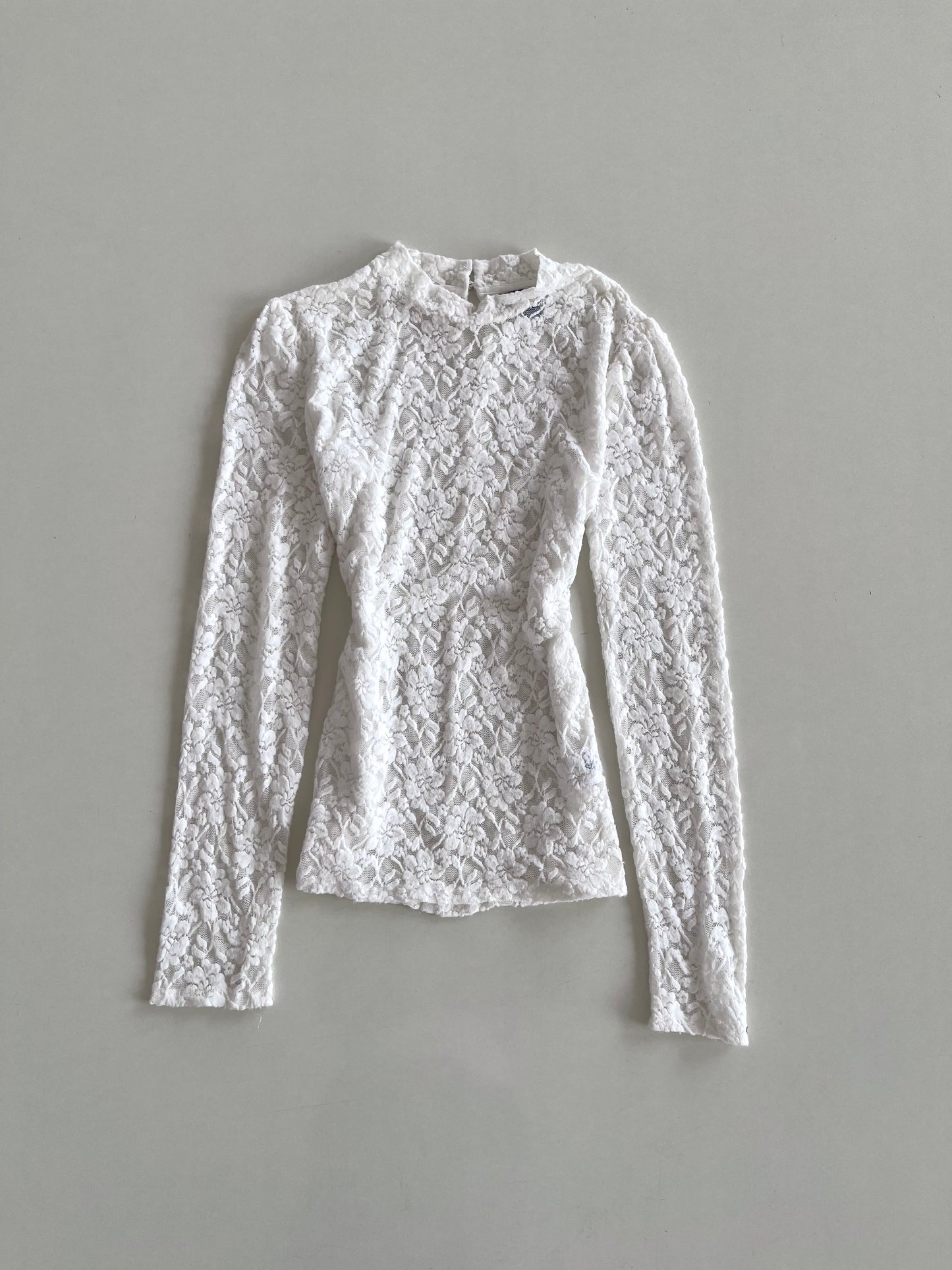 Rw & Co Sheer Lace Top-Bust 32 to 34