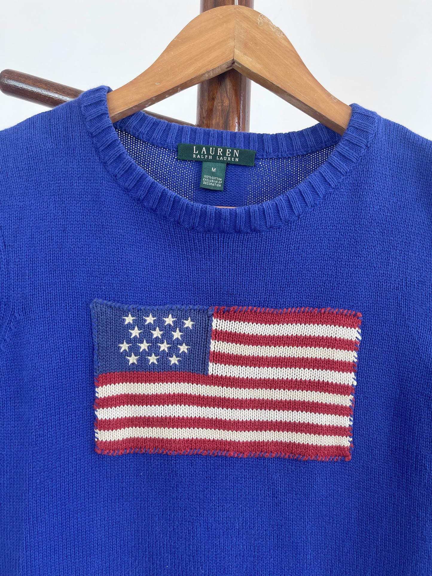 Ralph Lauren 100%Cotton Vintage Sweater-Chest 38