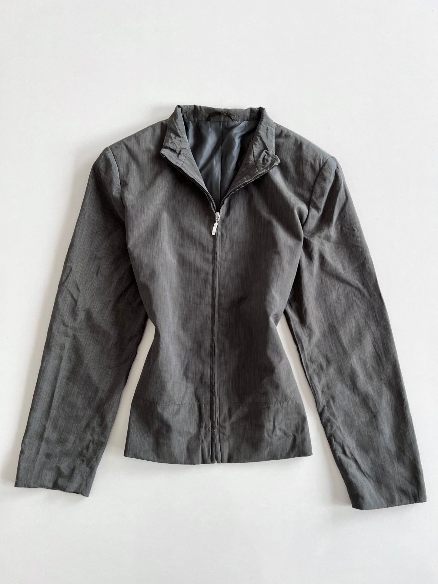 Vintage Zip Up Top-Bust 40