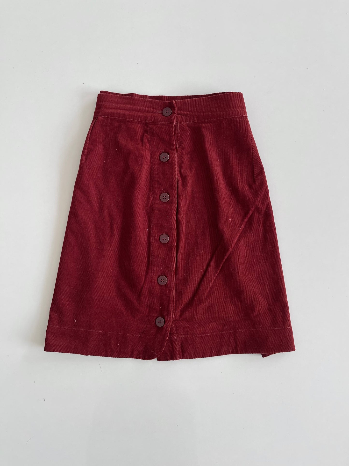 Boutique Corduroy Skirt-Waist 34