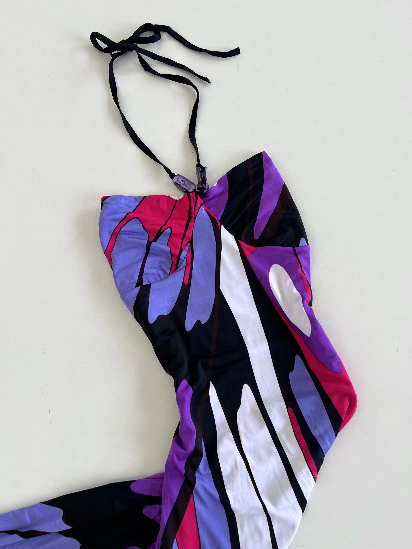 Halter Neck Vintage Dress-Bust 36 to 38