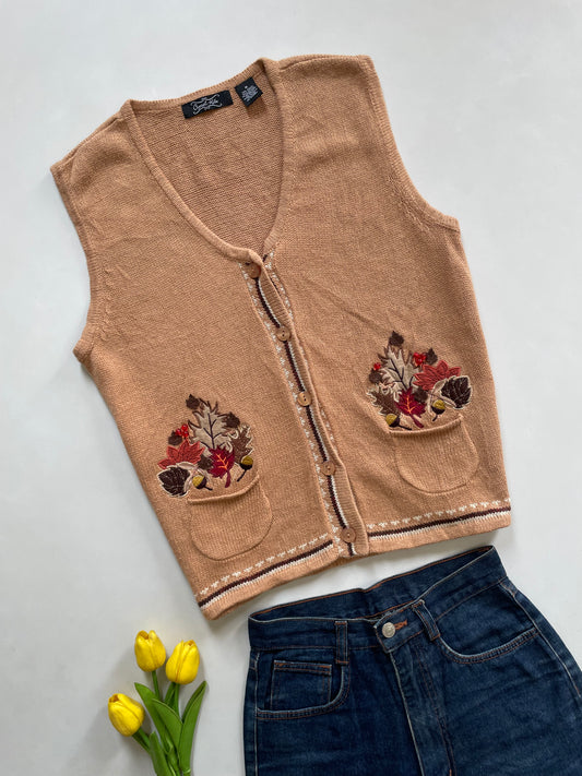 Crystal Kobe Sweater Vest-Bust 38