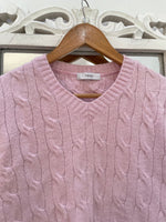 Load image into Gallery viewer, Twee Babypink Chunky Sweater-Bust 32

