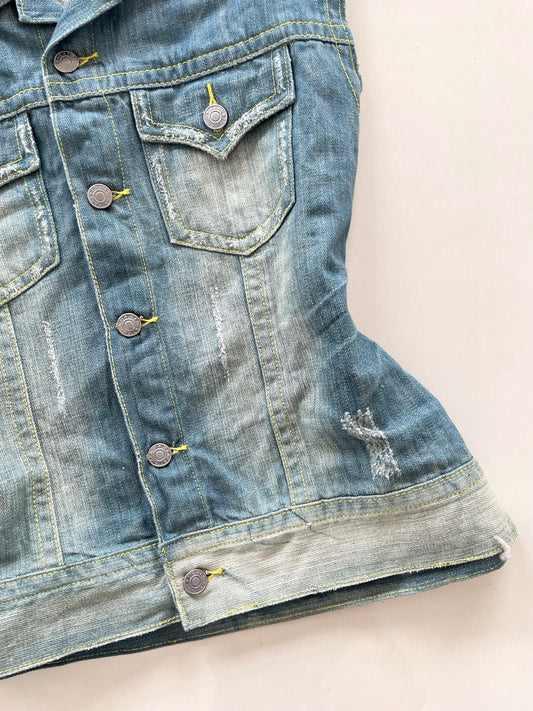 Denim Vest-Chest 40