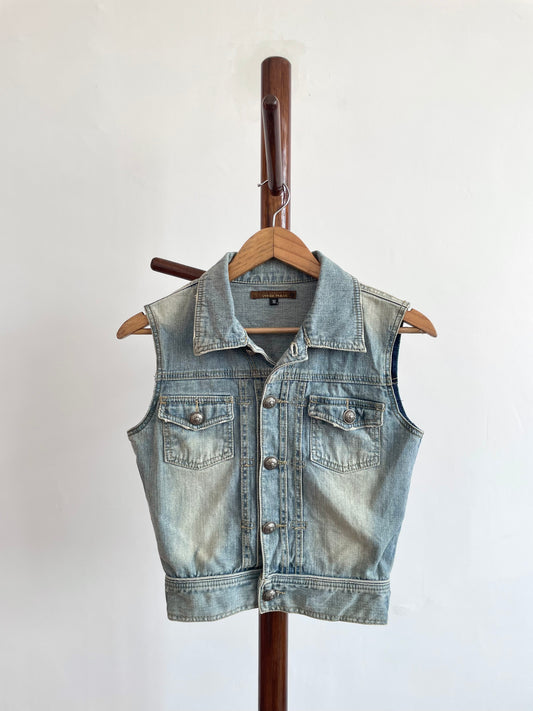 Denim Vest-Chest 34