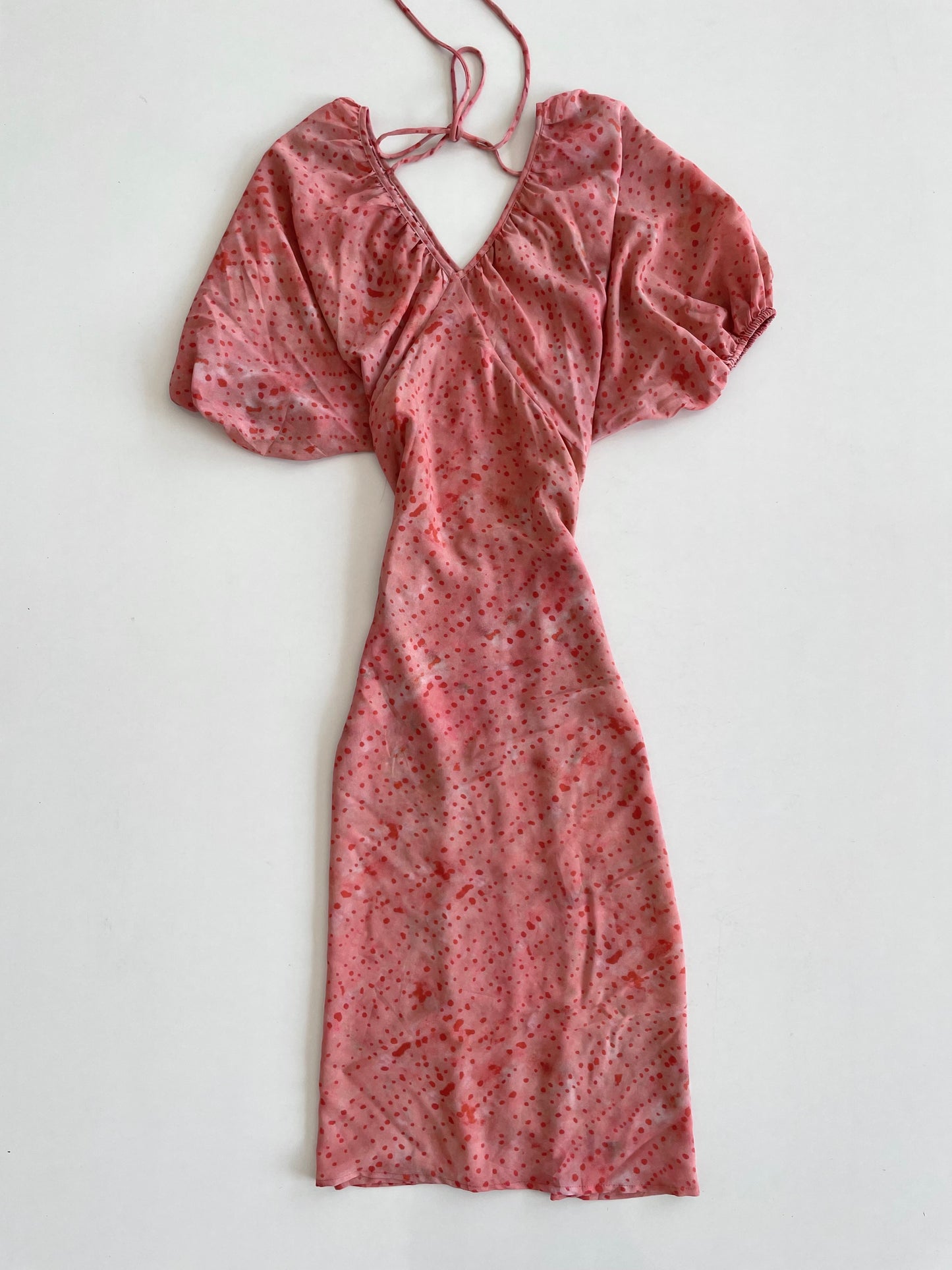 Vintage Semi Sheer Dress-Bust 40