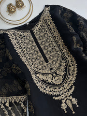 Embroidered Royale Kurti-Bust 34