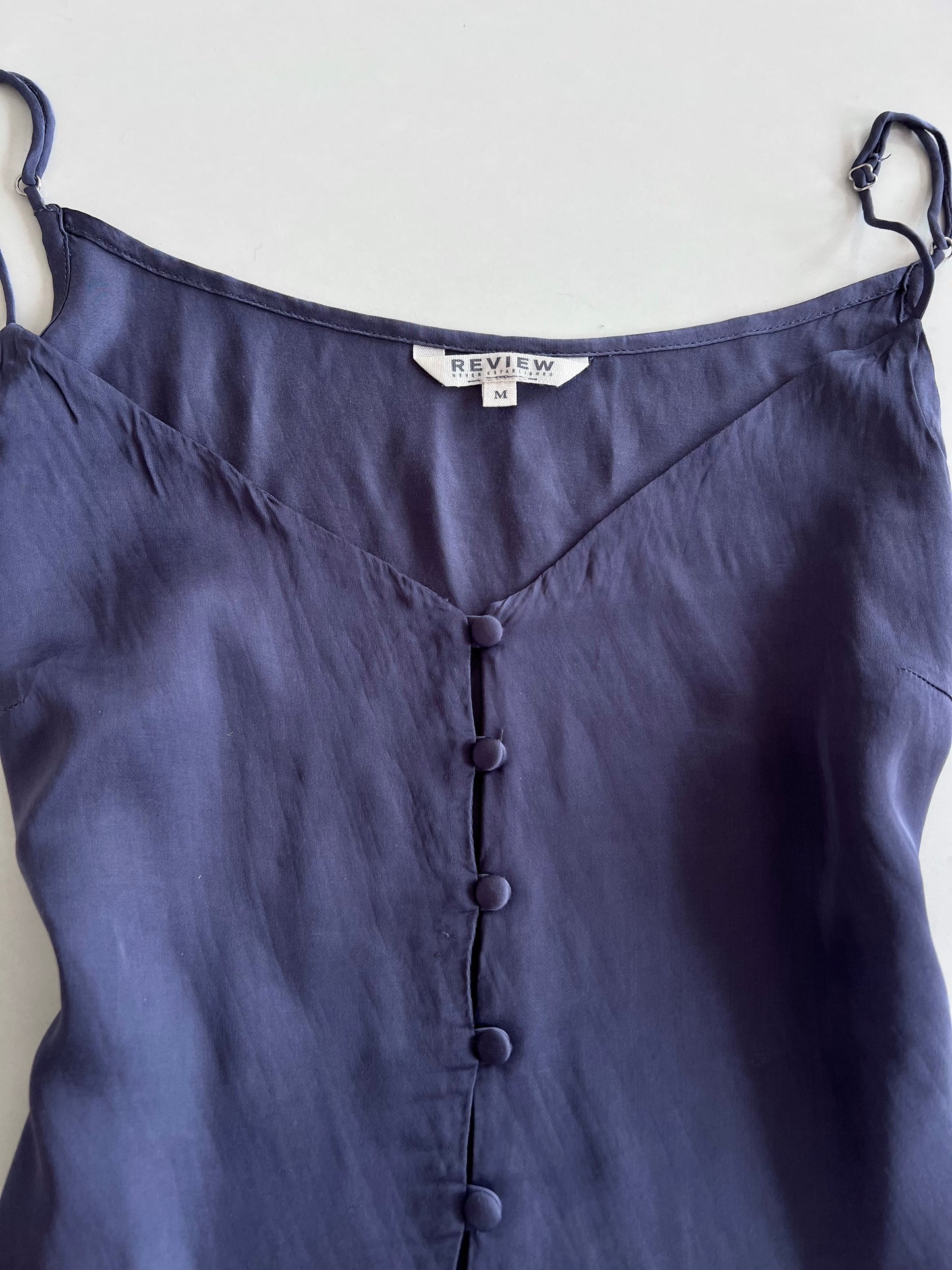 Review Satin Vintage Top-Bust 34