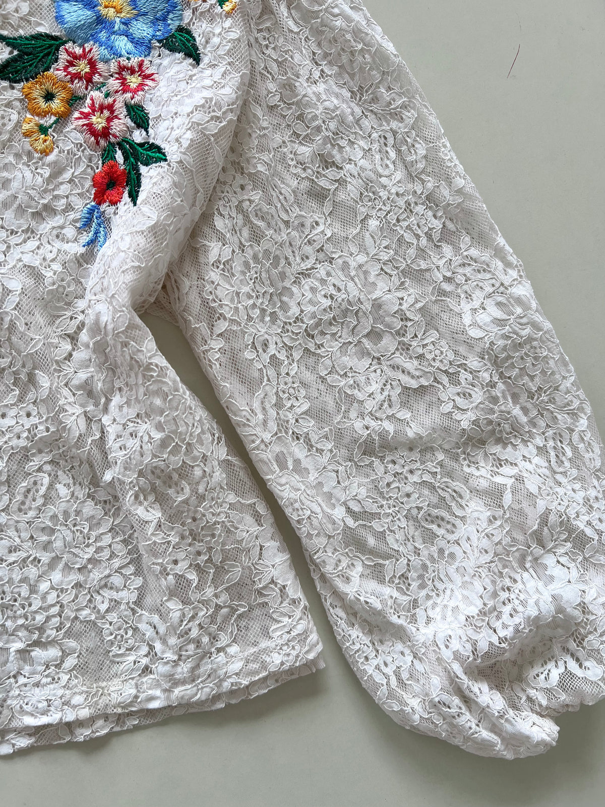 Urban Revivo Embroidered Top-Bust 42