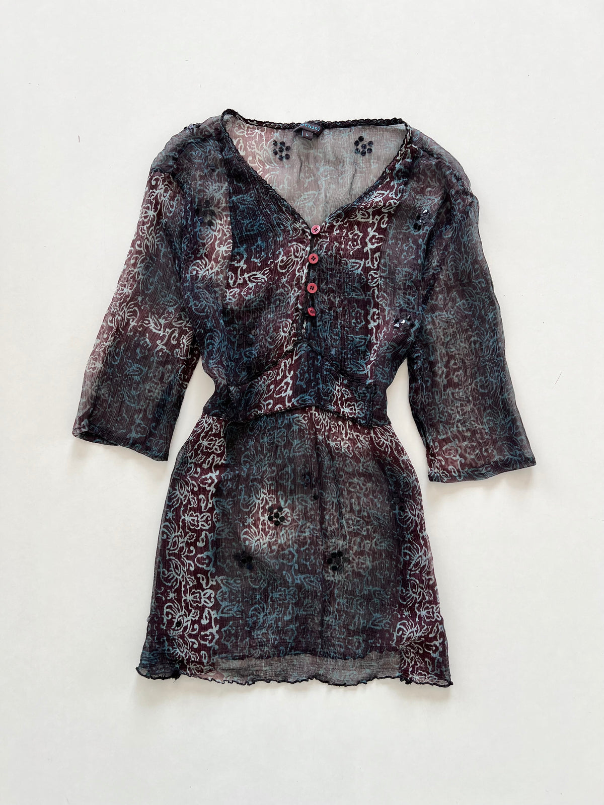 Ethic Sheer Top-Bust 38
