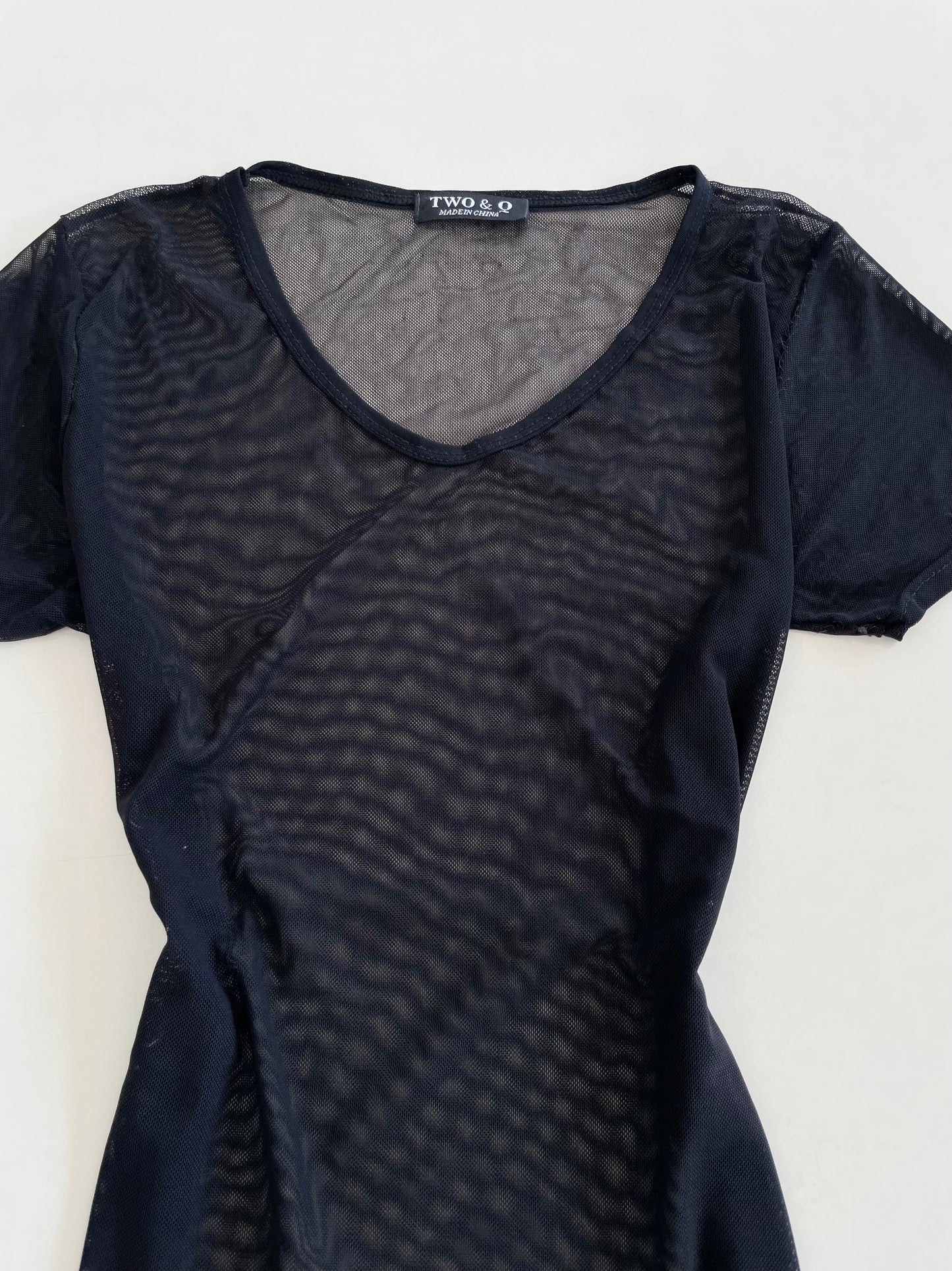 Two & Q Sheer Top-Bust 34 to 36
