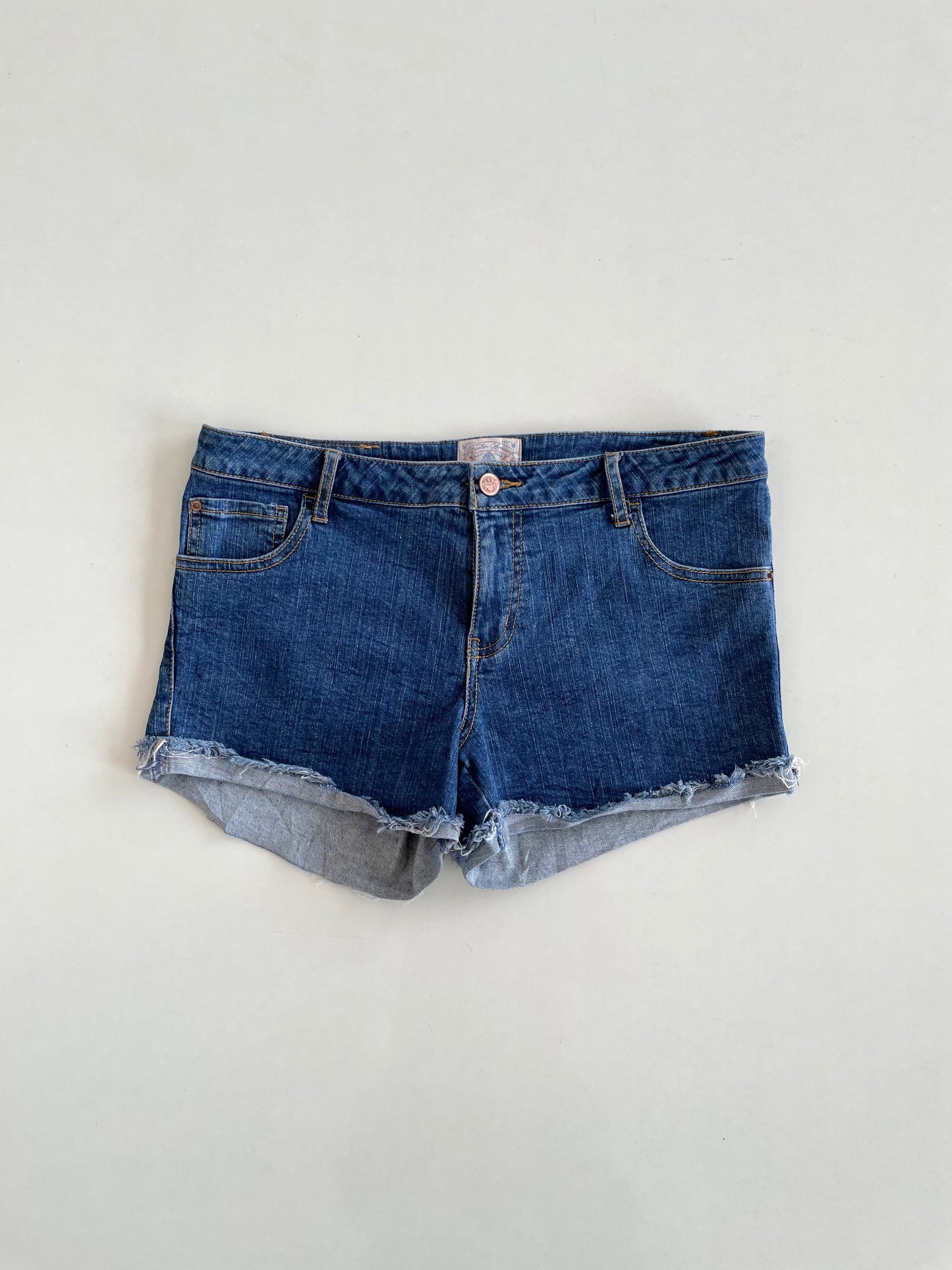 &Denim Shorts-Waist 32