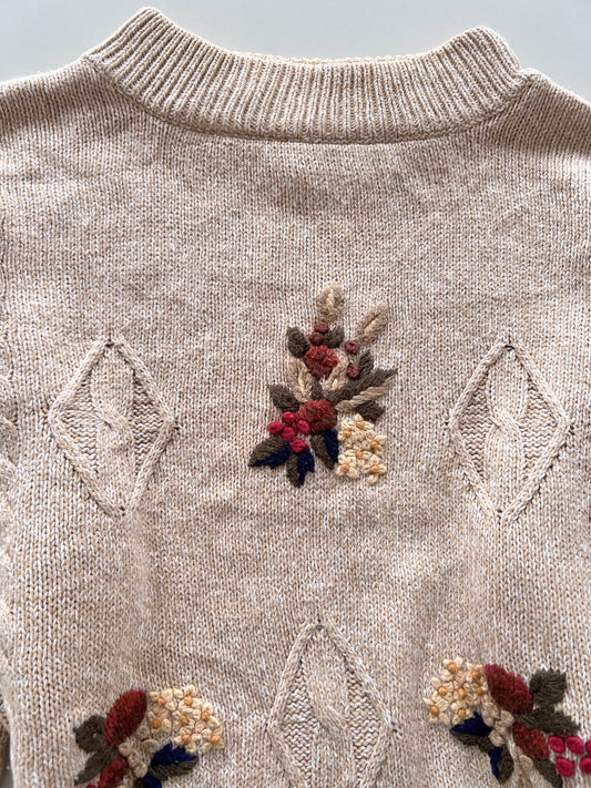Jantzen Classics hand Embroidered Sweater-Bust 42