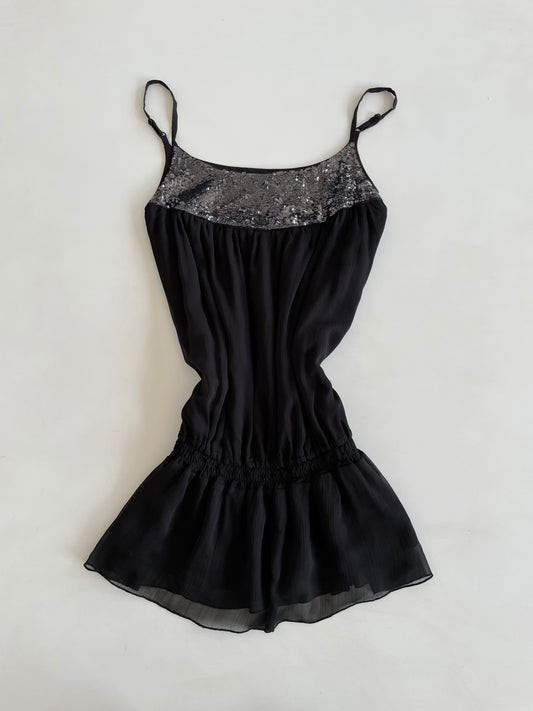 Vintage Sequin Top-Bust 36