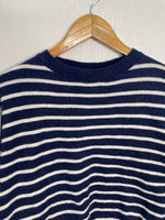 Load image into Gallery viewer, Striped Drop Shoulder Soft Sweater - Bust 44 to 50
