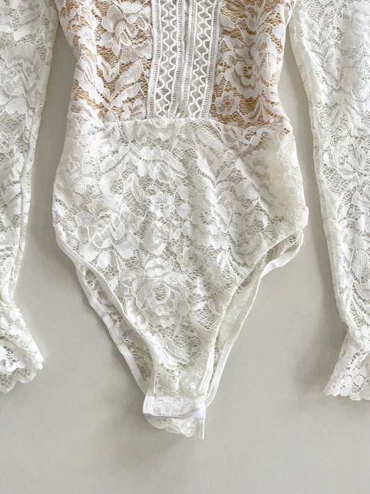 Lace Bodysuit-Bust 34 to 36