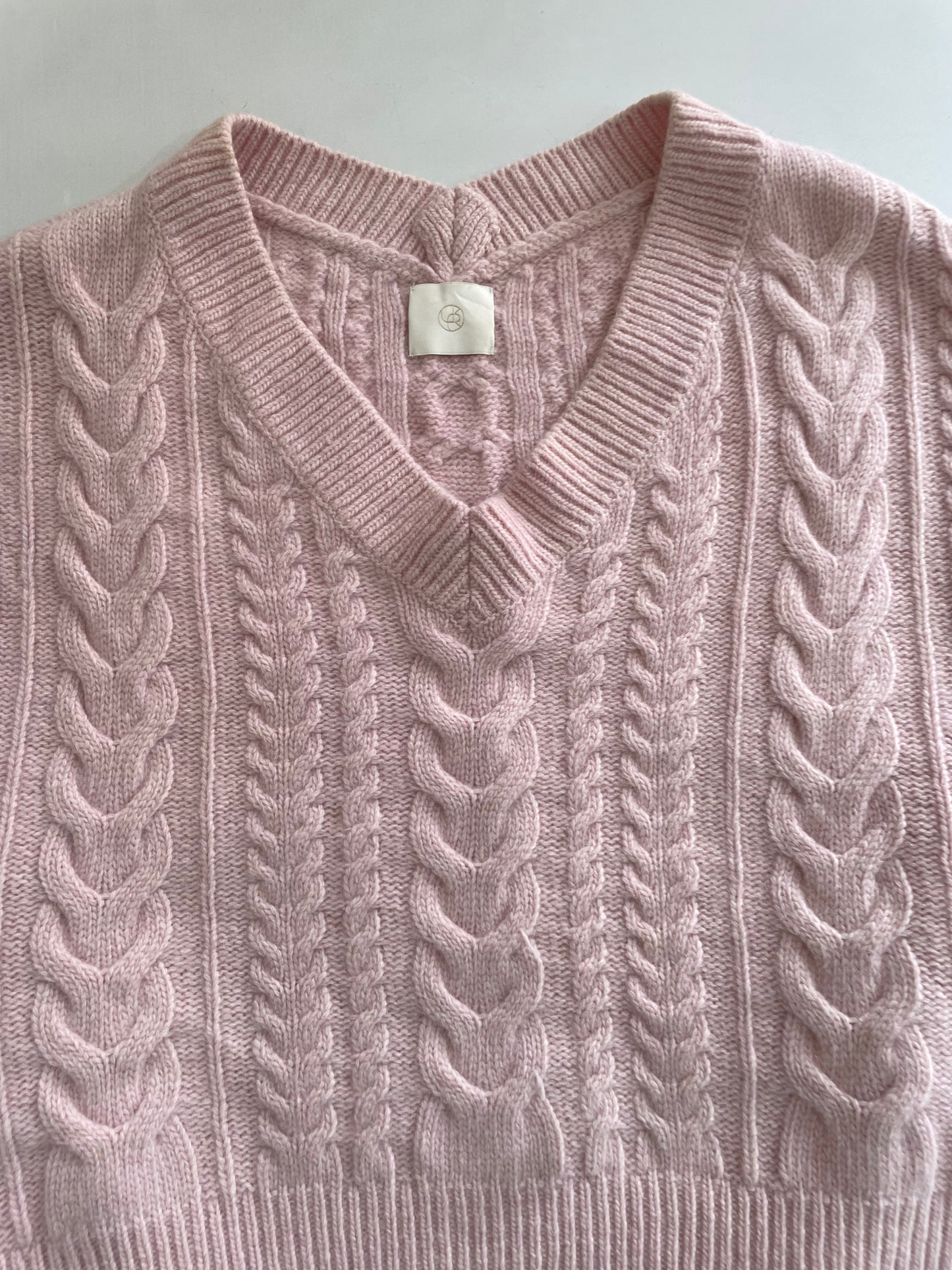 Chunky Sweater Vest-Bust 48