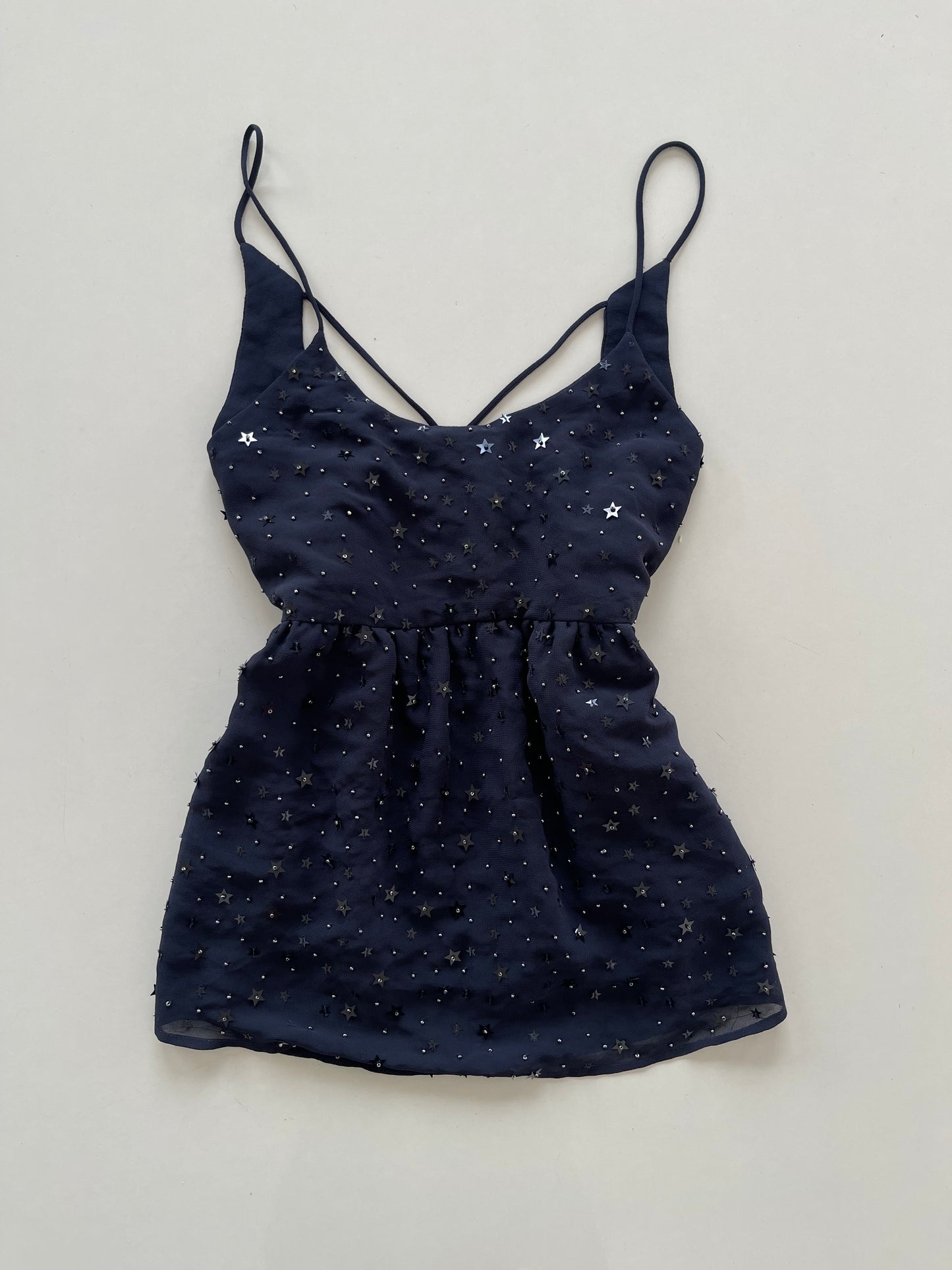 Stars Embroidered Top-Bust 32