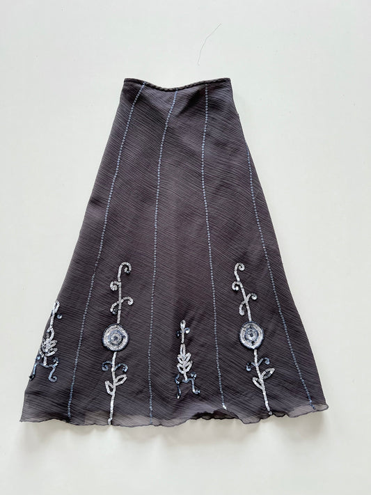 M&S Sequin Vintage Skirt-Waist 32