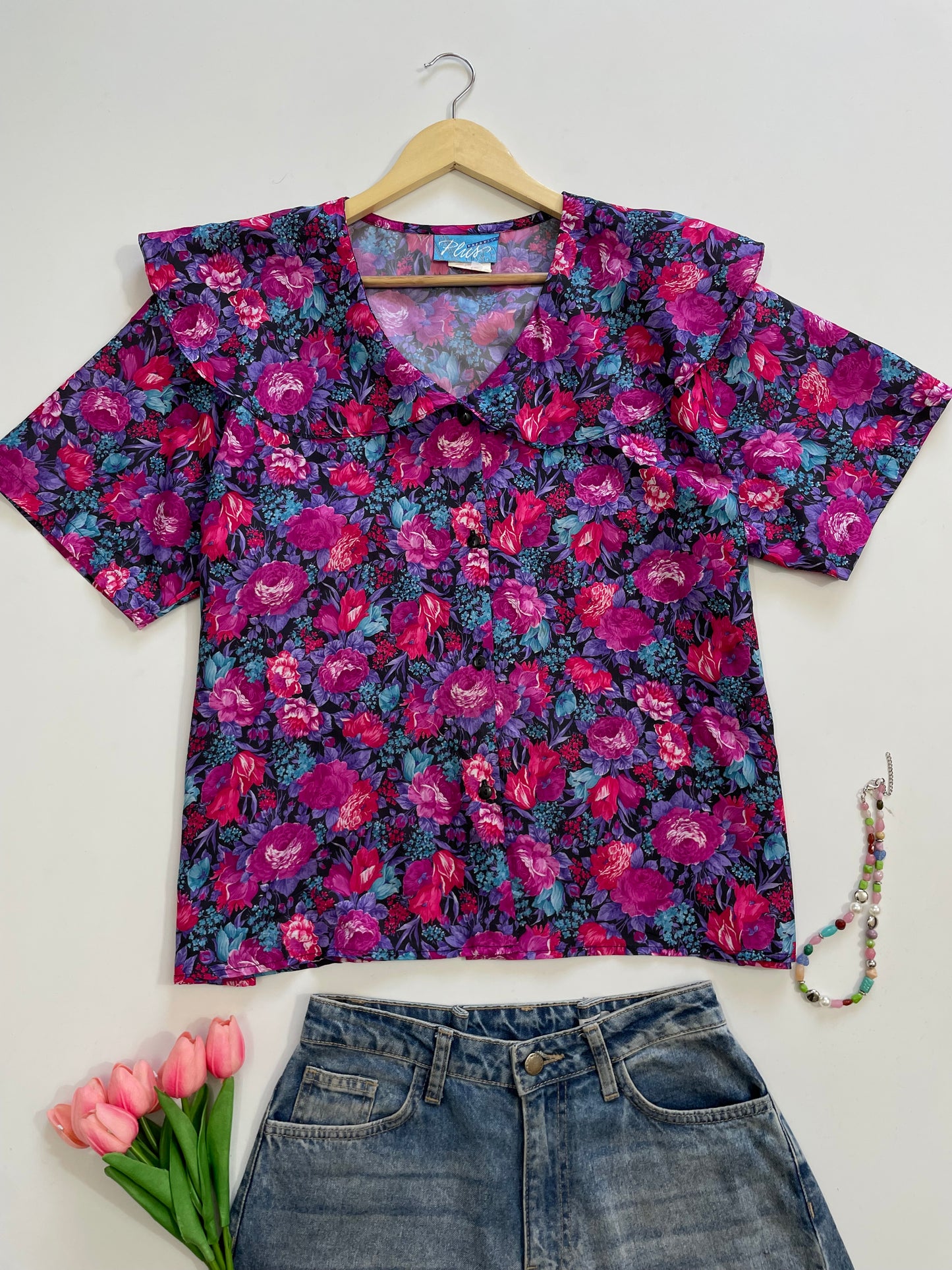 Floral Shirt-Bust 48