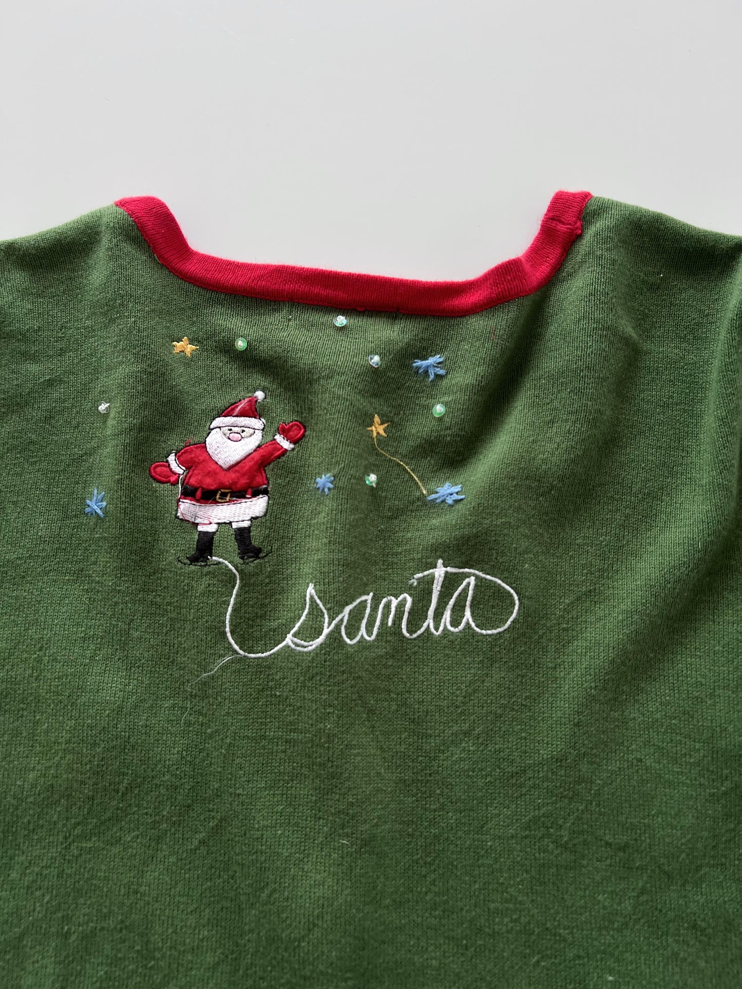 Christopher & Banks Christmas Sweater-Bust 44