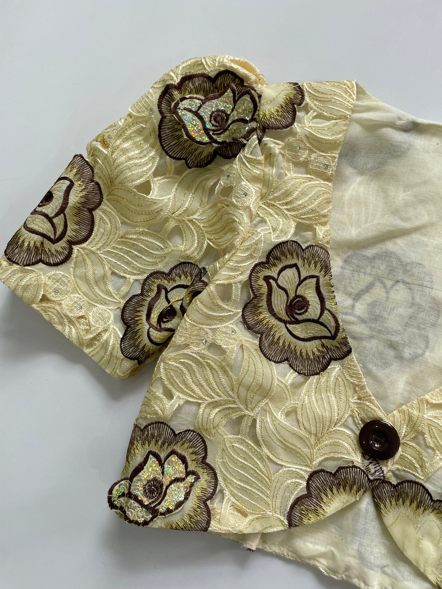 Floral Lace Top-Bust 34
