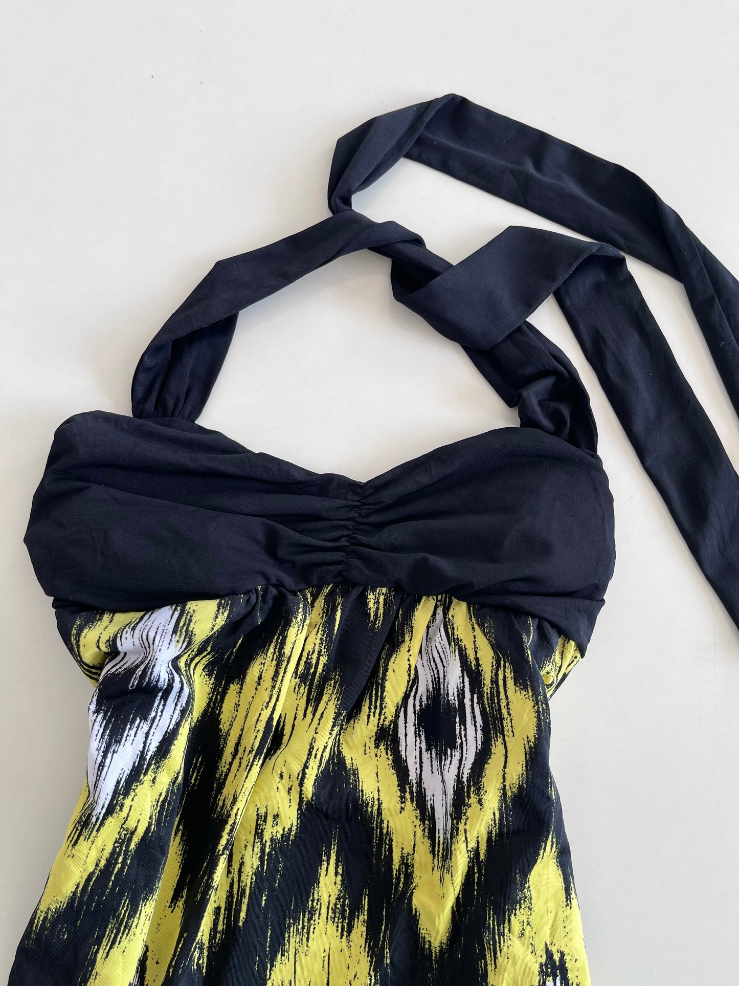 French Halter Neck Top-Bust 34