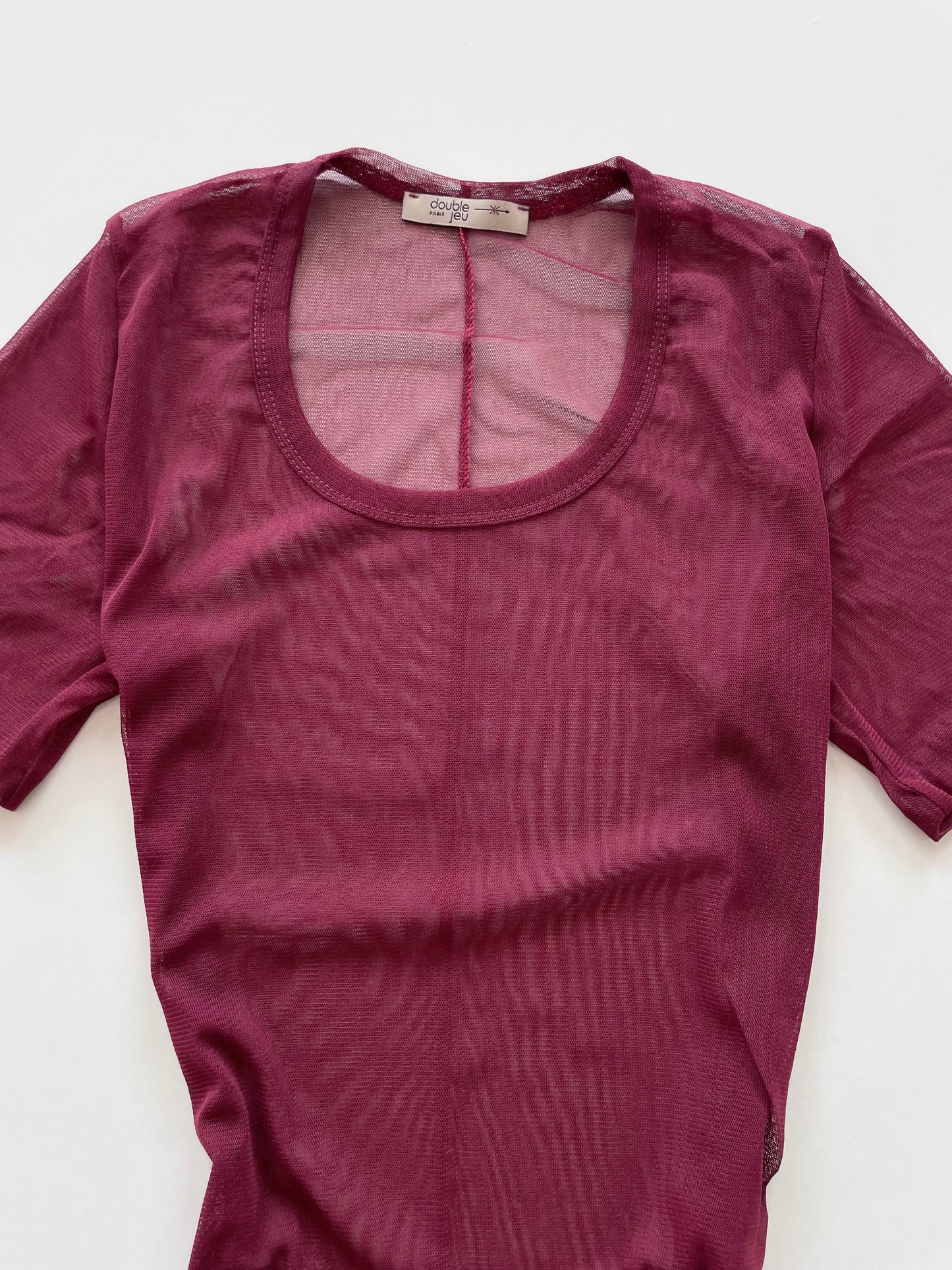 Double Jeu Sheer Top-Bust 32 to 34