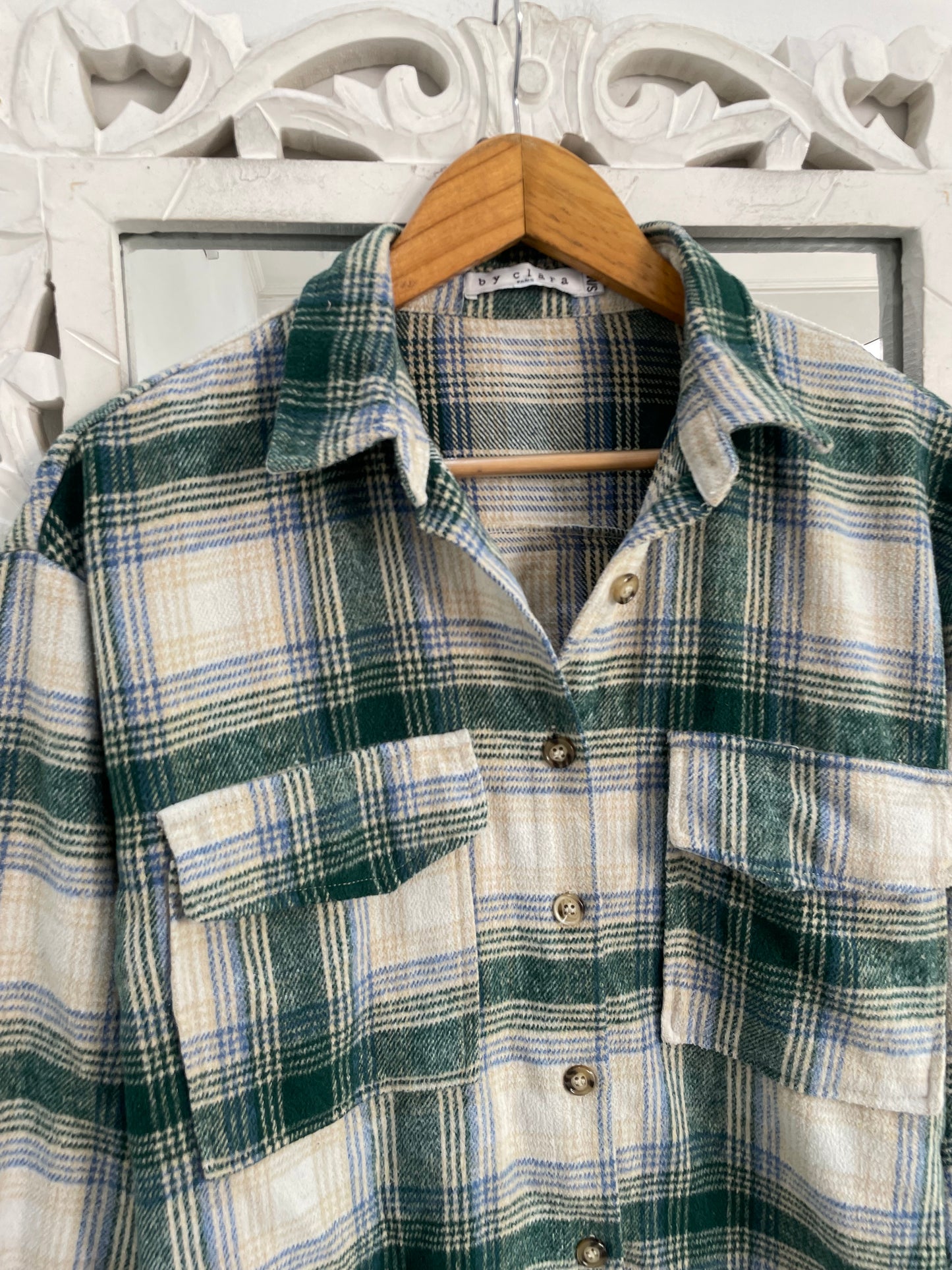 By Clara Thick Shacket-Chest 40