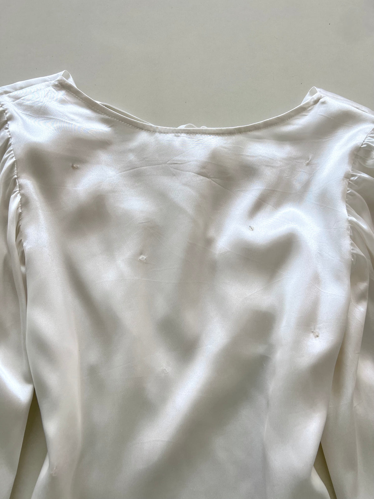 Pearl Satin Top-Bust 38